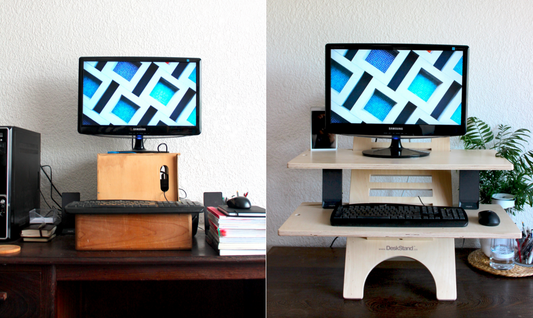 Introducing The DeskStand by AGorgeousLife Blog