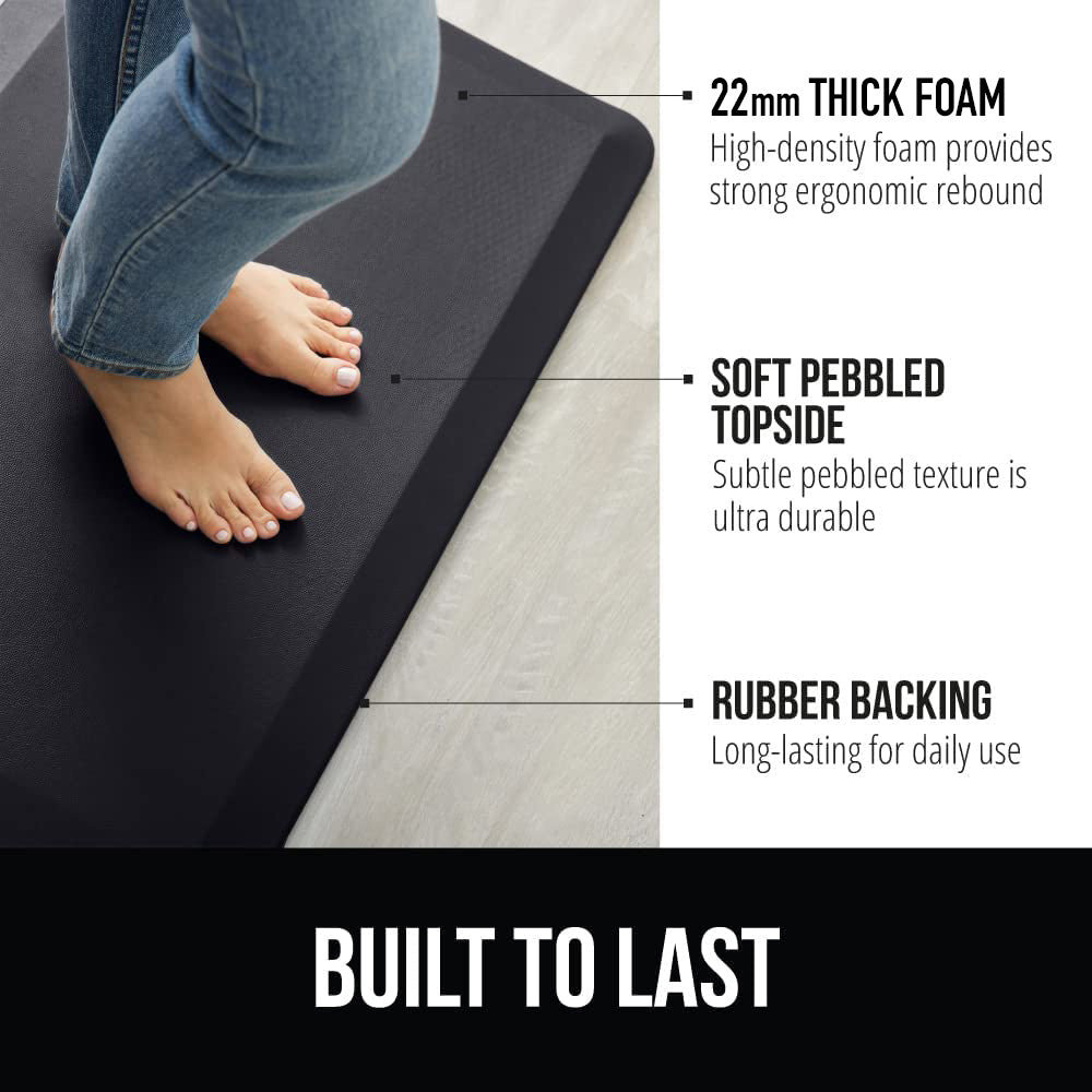 Anti Fatigue Mat Comfort Foam Mat for Standing Desks DeskStand 
