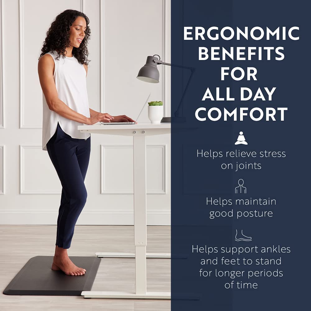 Anti-Fatigue Comfort Mat – Buffalo Mat for Standing Desks