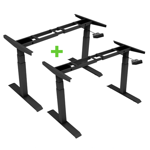 Folding frame TEKDESK 2.0 electric standing desk affordable deskstand height adjustable sit stand desk south africa assembly
