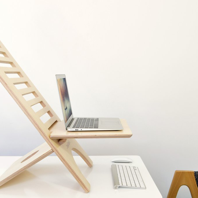 Original DeskStand compact retrofit Standing Desk Sit Stand Desk