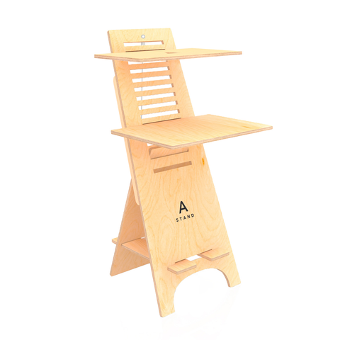 A-Stand Home Office Standing Desk Stand SitStand Compact Desk Furniture Adjustable Height