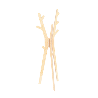 Coat rack hat stand rack tree branch