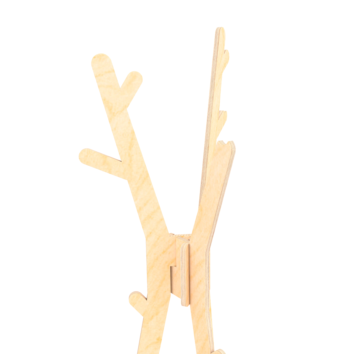 Coat stand rack tree branch rack hat 