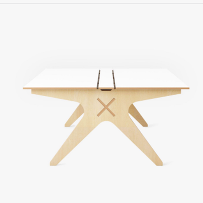 lean desk furniture standing desk collaboration office ergonomics multiple work station 