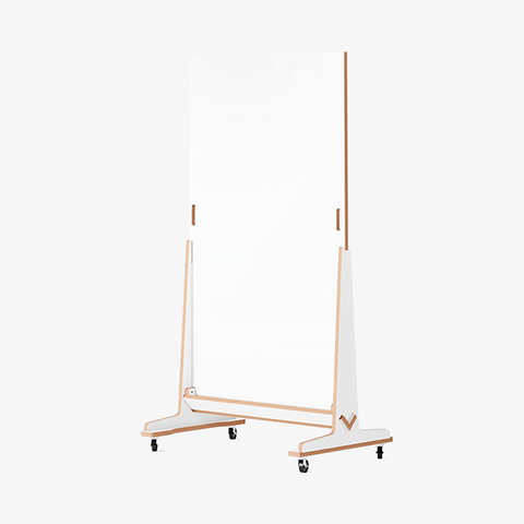 dry erase white board mobile Divide Whiteboard standing meeting standing desk furniture 