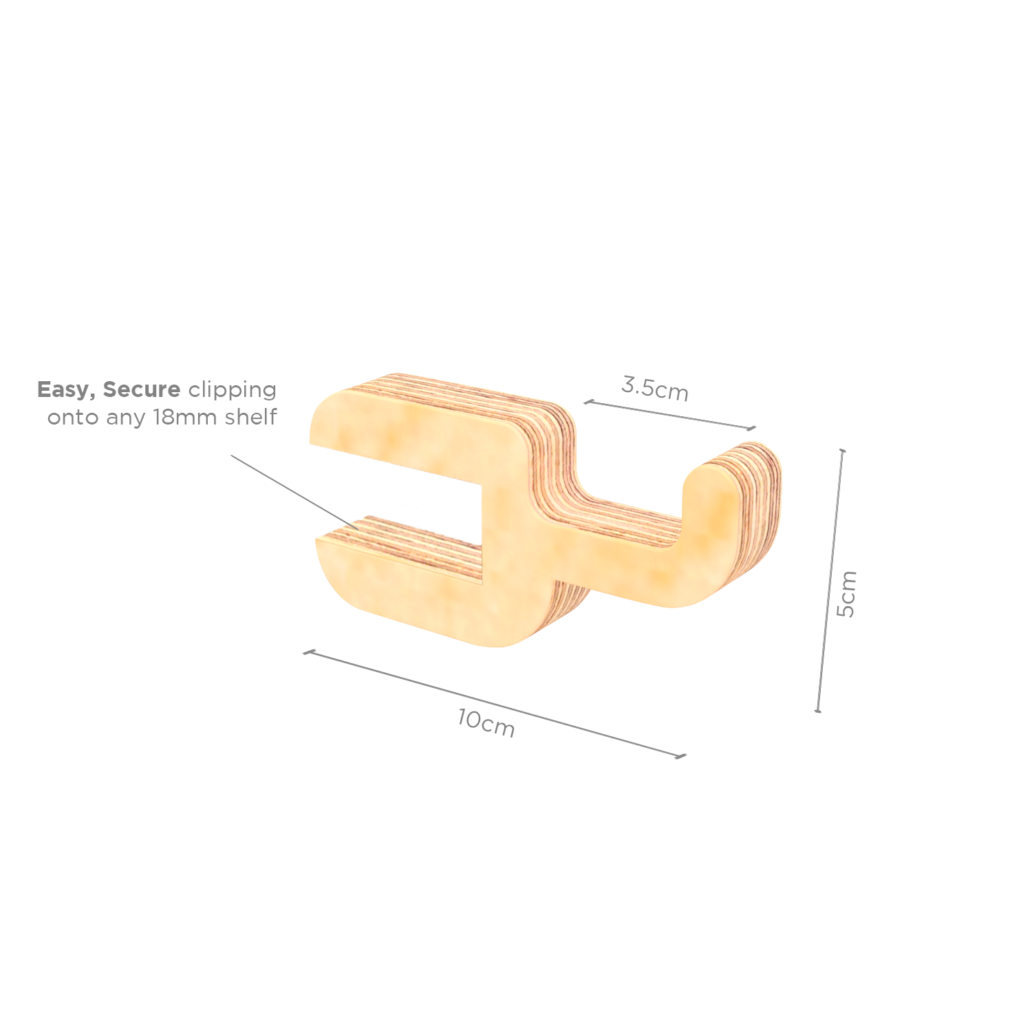 The Hook for DeskStand standing desk