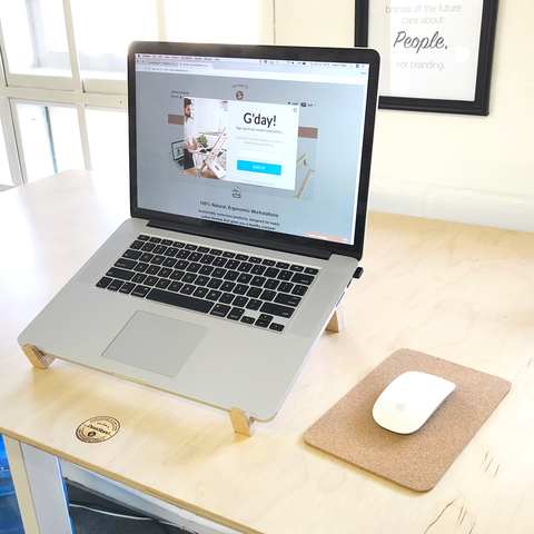 cork mouse pad optical tracking sensitive great tracking DeskStand cape town south africa