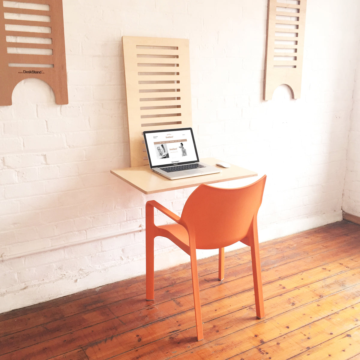 WallStand Standing Desk that is height adjustable