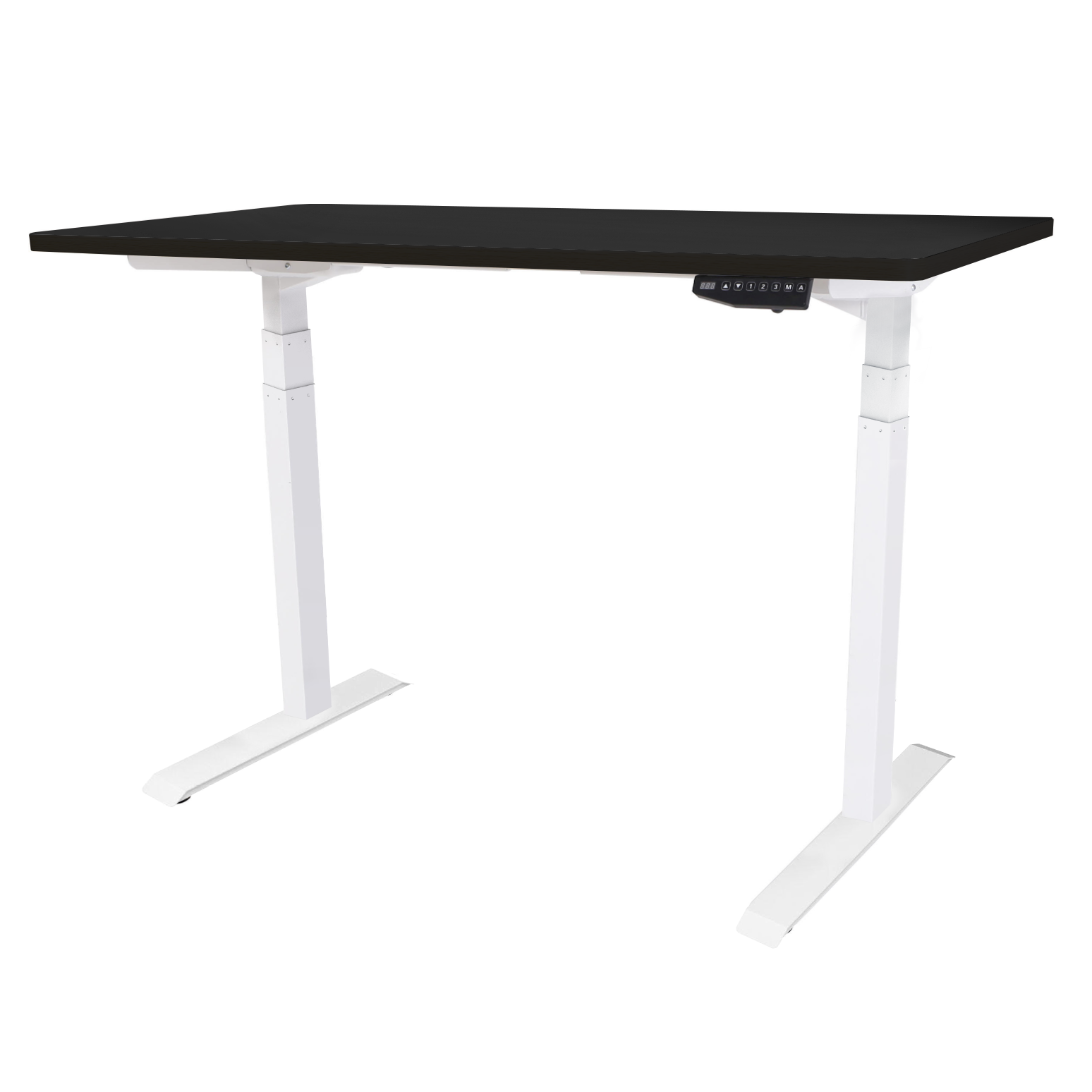 Electronic standing desk height adjustable sit stand desk south africa black