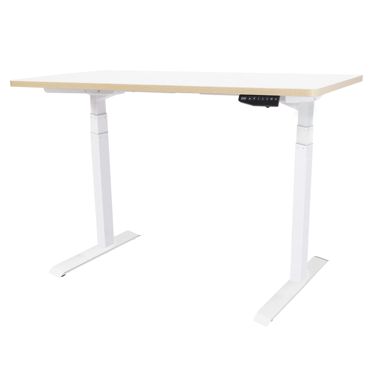 TEKDESK electric standing desk height adjustable sit stand desk south africa white