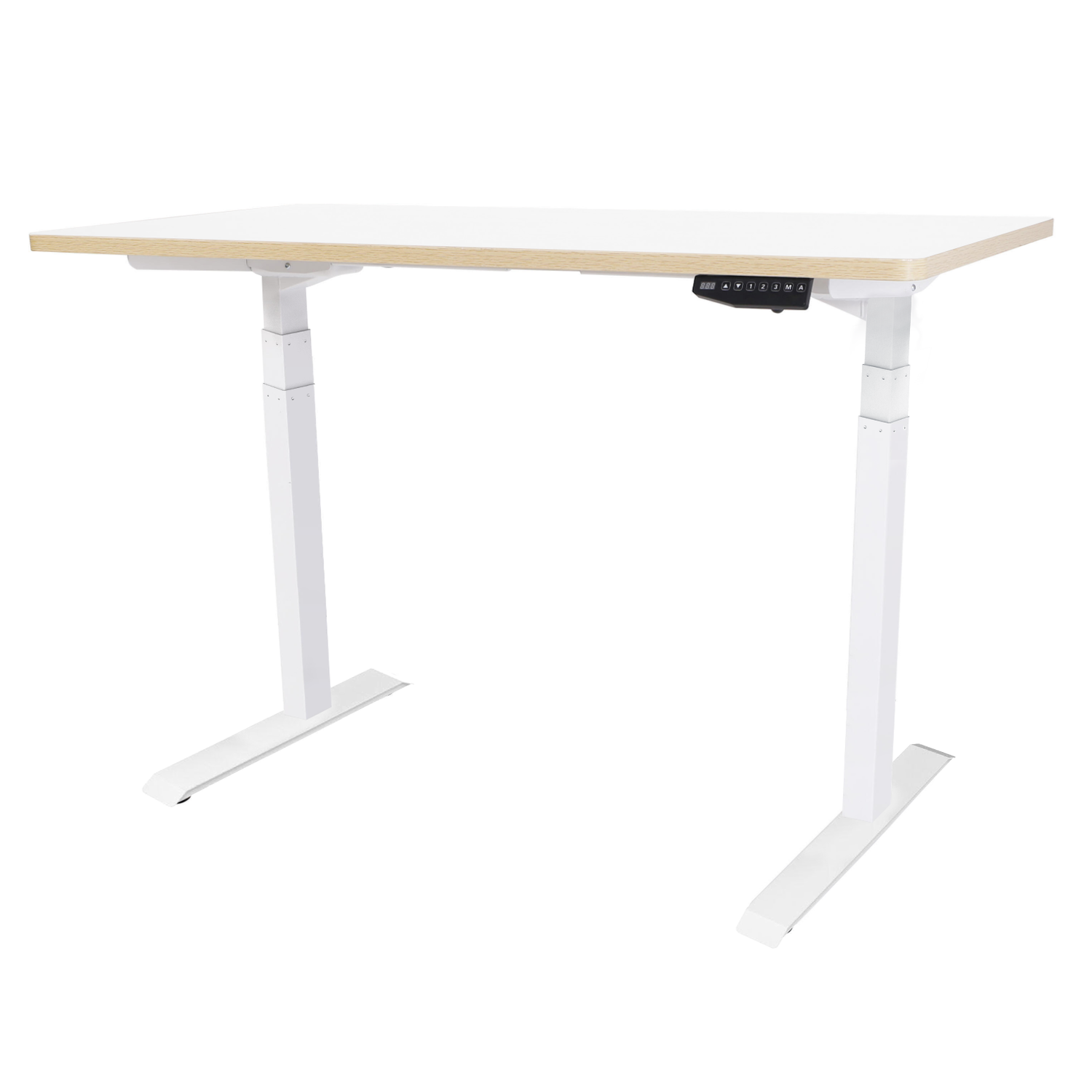 TEKDESK electric standing desk height adjustable sit stand desk south africa white