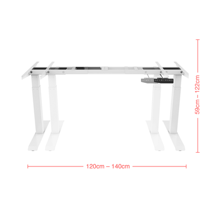 TEKDESK electric standing desk height adjustable sit stand desk south africa