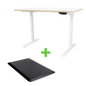 TEKDESK electric standing desk height adjustable sit stand desk south africa