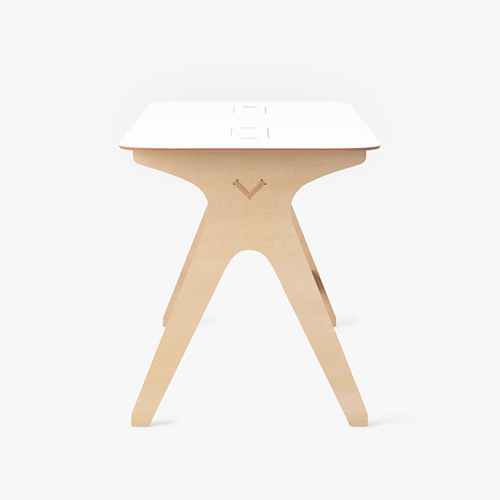 deskstand furniture standing meeting table desk white