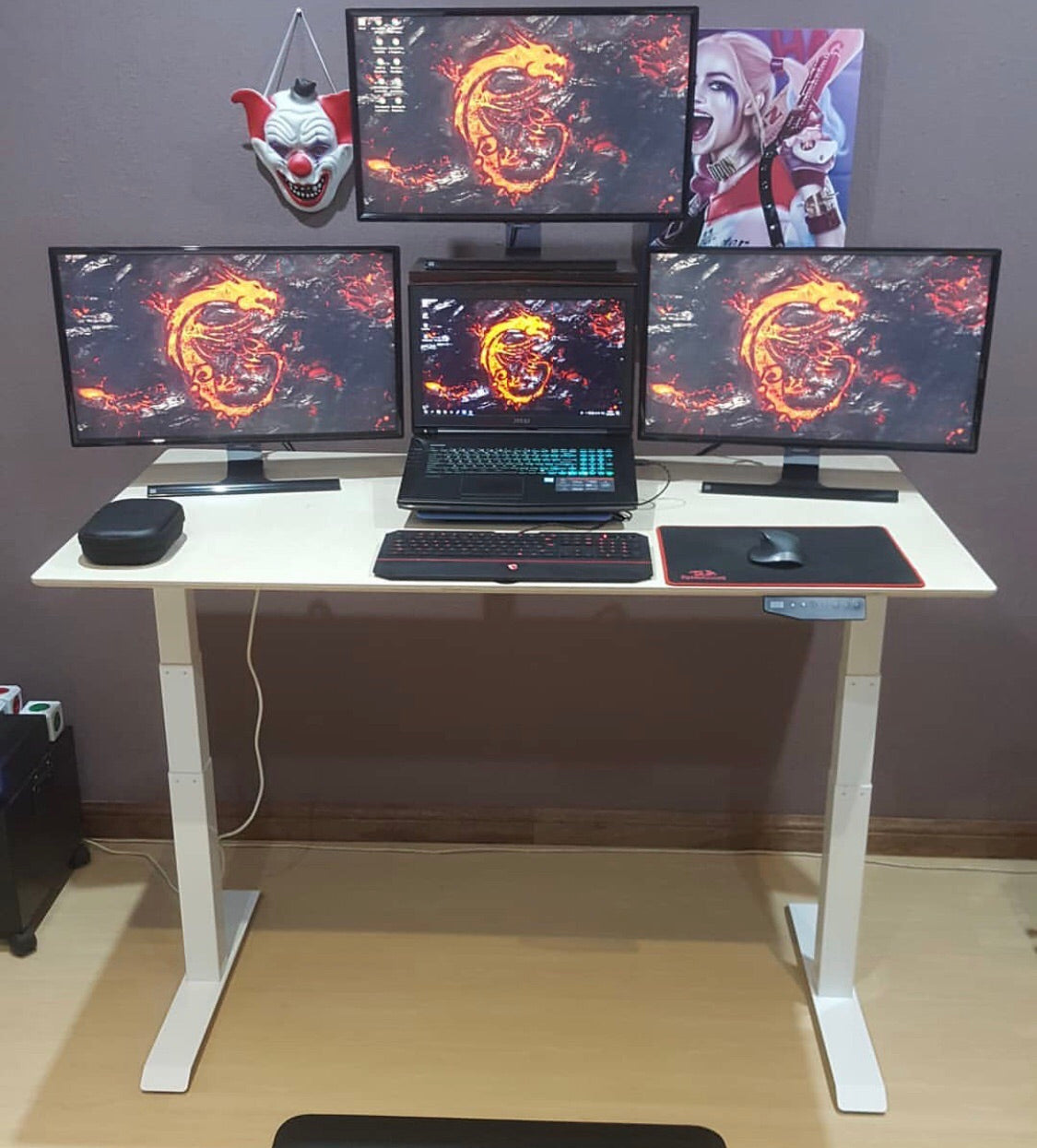  affordable TEKDESK electric standing desk height adjustable sit stand desk south africa cape town joburg 