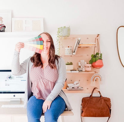 PegWall Peg Board - Adjustable Wall Shelving