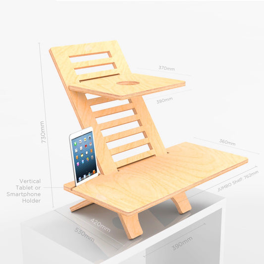 retrofit Standing Desk Sit Stand Desk Original DeskStand compact