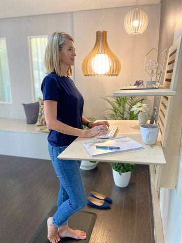 WallStand Standing Desk that is height adjustable