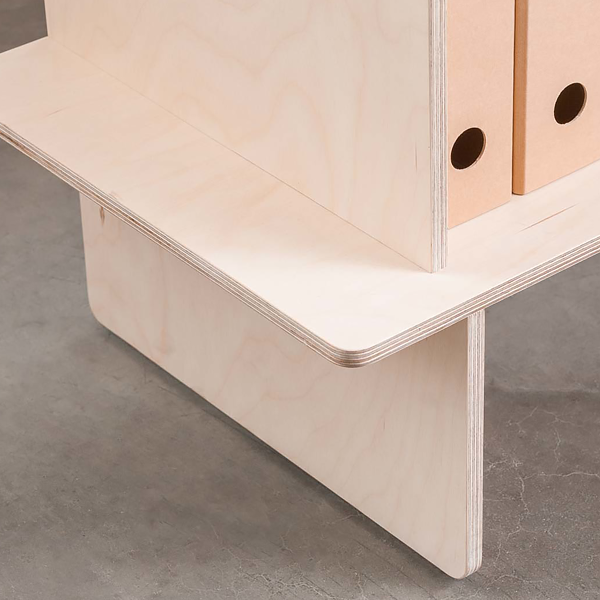 linnea bookshelf opendesk design book shelf wood