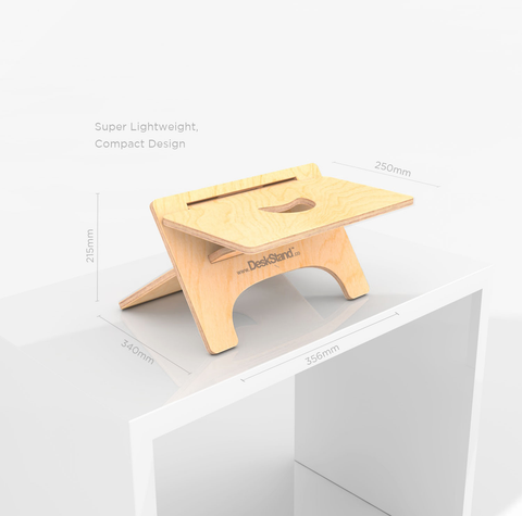 mini deskstand standing desk compact portable freestanding laptop stand riser table