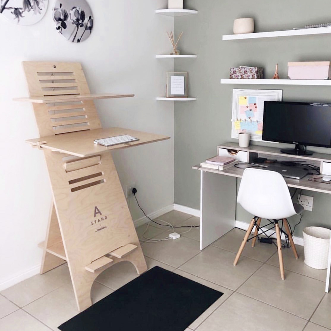 standing desk deskstand south africa furniture ergonomic office cape town AStand standing desk deskstand table 