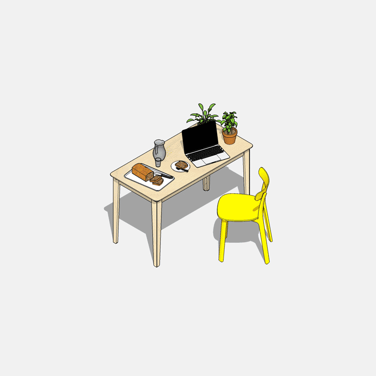 Unit Table - Home Office Desk
